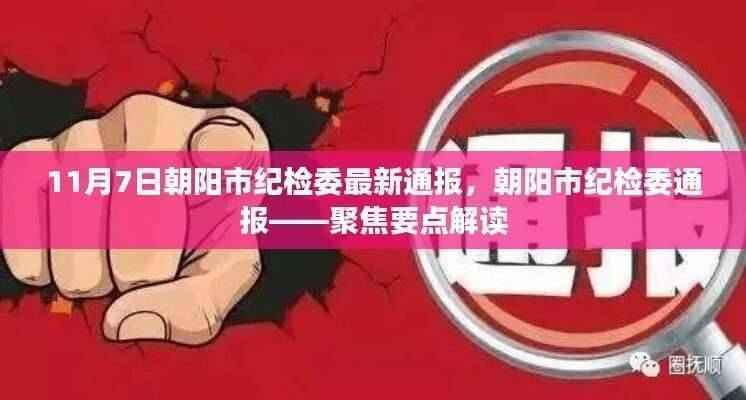 朝阳市纪检委最新通报聚焦要点解读，11月7日通报摘要