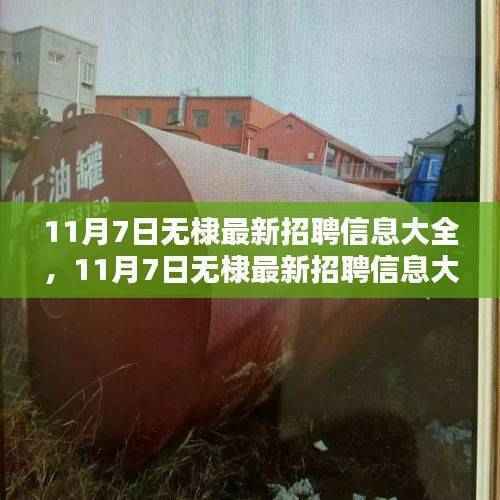 11月7日无棣最新招聘信息汇总,求职全攻略,轻松找到理想工作