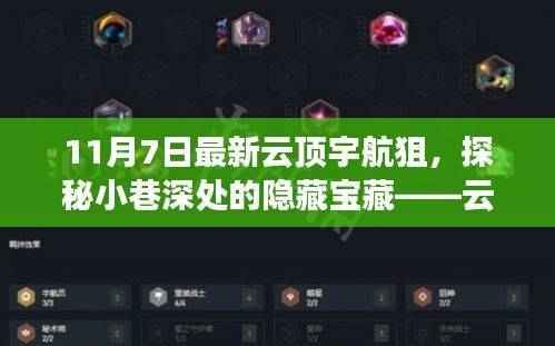 探秘云顶宇航狙特色小店,小巷深处的隐藏宝藏(11月7日最新资讯)