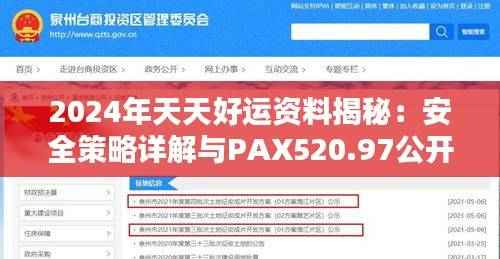 2024年天天好运资料揭秘：安全策略详解与PAX520.97公开版分析