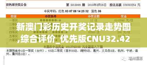 新澳门彩历史开奖记录走势图,综合评价_优先版CNU32.42