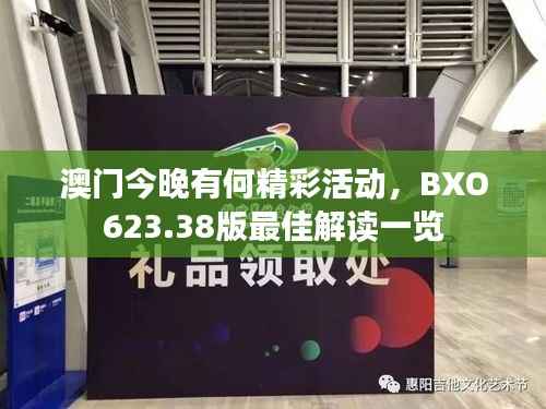 澳门今晚有何精彩活动,BXO623.38版最佳解读一览
