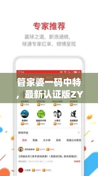 管家婆一码中特,最新认证版ZYE435.86详释