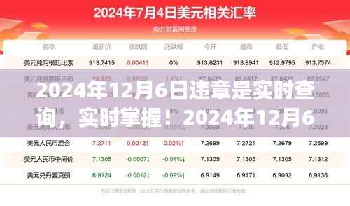 实时掌握！轻松查询2024年12月6日交通违章信息