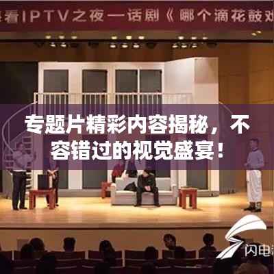 专题片精彩内容揭秘,不容错过的视觉盛宴!
