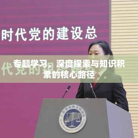 专题学习,深度探索与知识积累的核心路径