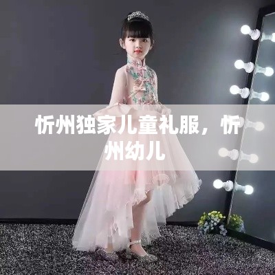 忻州独家儿童礼服,忻州幼儿