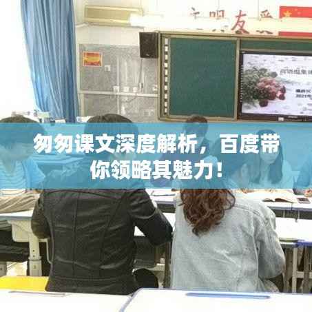 匆匆课文深度解析,百度带你领略其魅力!